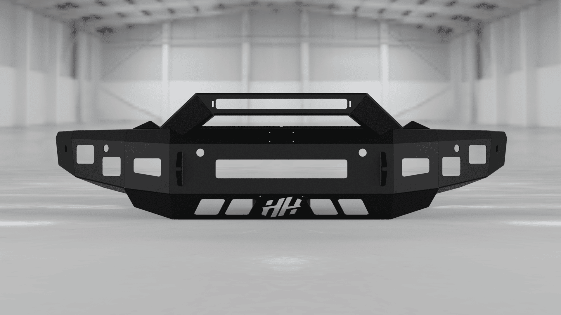 Hammerhead 600 - 56 - 0850 2019 - 2023 Ram 1500 Front Non - Winch Bumper Formed Guard - Rugged Truck Gear