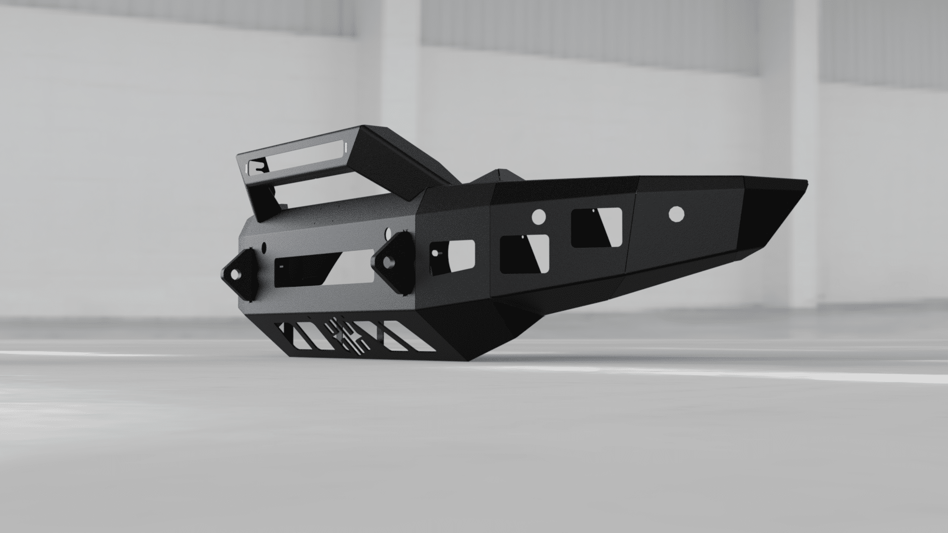 Hammerhead 600 - 56 - 0850 2019 - 2023 Ram 1500 Front Non - Winch Bumper Formed Guard - Rugged Truck Gear