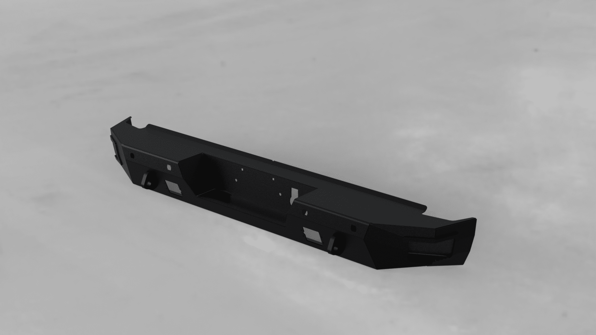 Hammerhead 600 - 56 - 0853 Nissan Titan XD 2016 - 2019 Rear Bumper with Sensors - Rugged Truck Gear