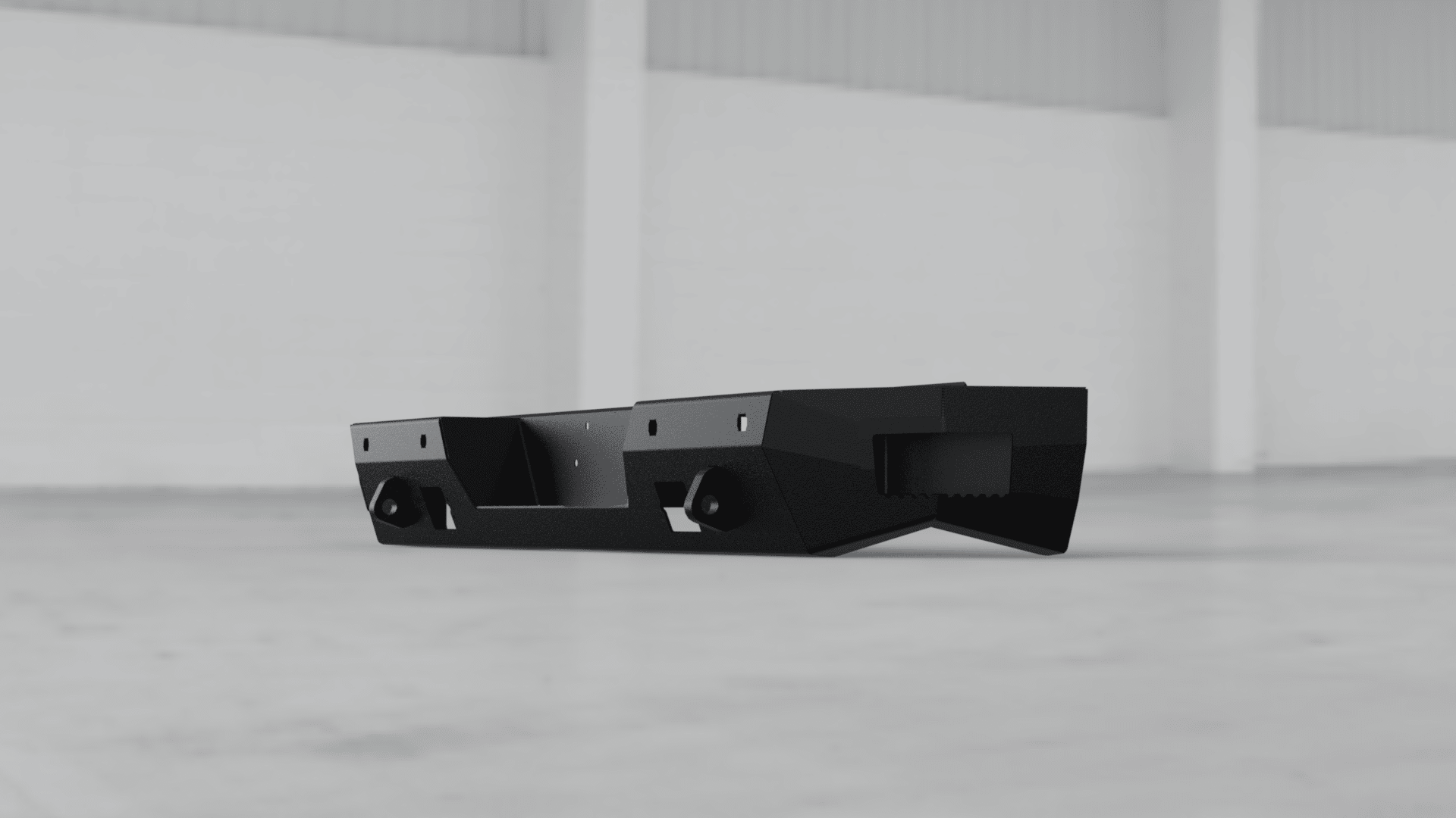 Hammerhead 600 - 56 - 0853 Nissan Titan XD 2016 - 2019 Rear Bumper with Sensors - Rugged Truck Gear