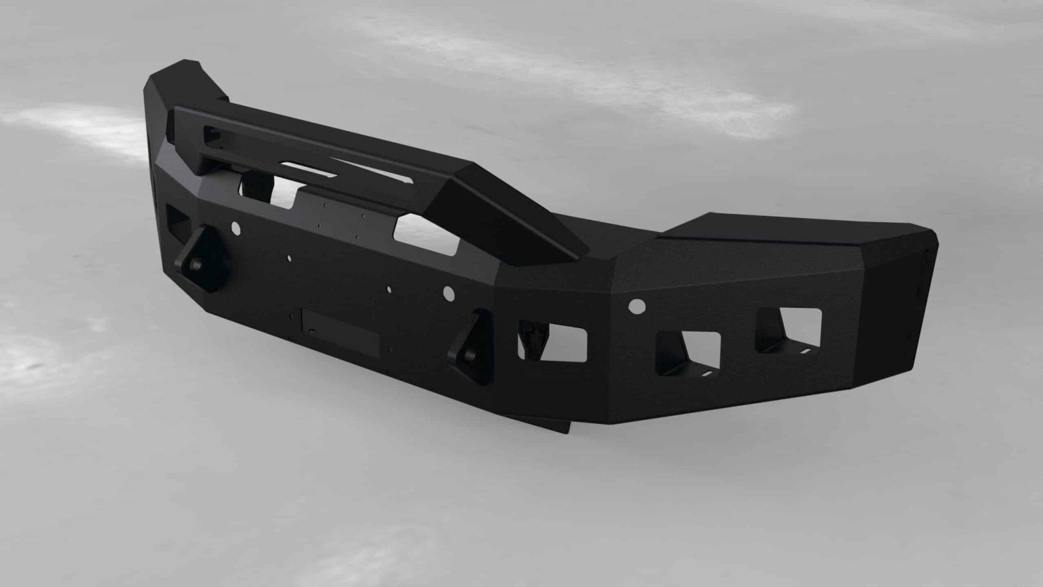 Hammerhead 600 - 56 - 0856 2019 - 2020 Chevy Silverado 1500 Front Winch Bumper Formed Pre - Runner - Rugged Truck Gear