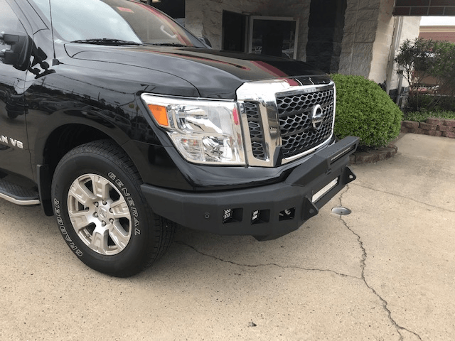 Hammerhead 600 - 56 - 0889 Nissan Titan 2016 - 2019 Front Non - Winch Bumper Formed Pre - Runner - Rugged Truck Gear