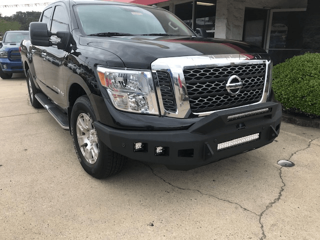 Hammerhead 600 - 56 - 0889 Nissan Titan 2016 - 2019 Front Non - Winch Bumper Formed Pre - Runner - Rugged Truck Gear