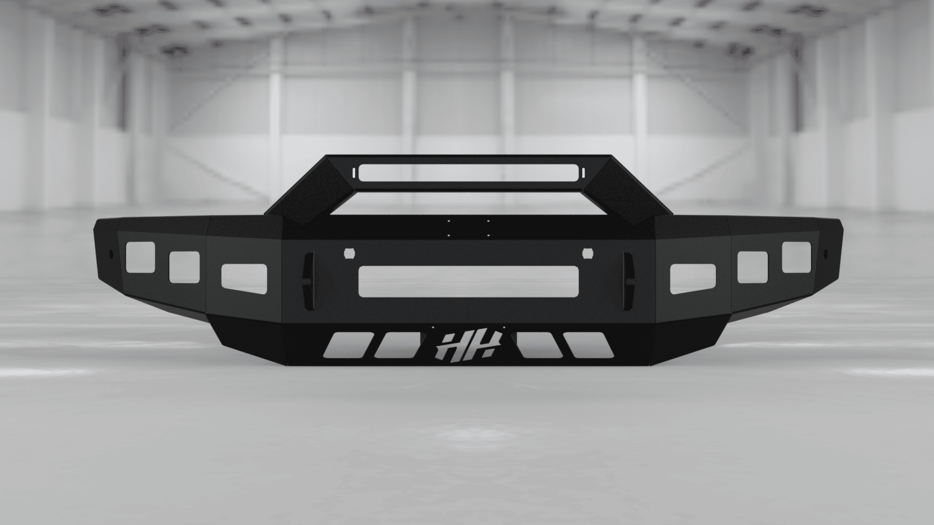 Hammerhead 600 - 56 - 0889 Nissan Titan 2016 - 2019 Front Non - Winch Bumper Formed Pre - Runner - Rugged Truck Gear