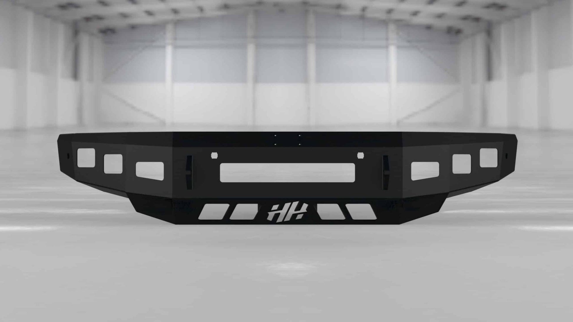Hammerhead 600 - 56 - 0891 Nissan Titan 2016 - 2019 Front Non - Winch Bumper Low Profile - Rugged Truck Gear