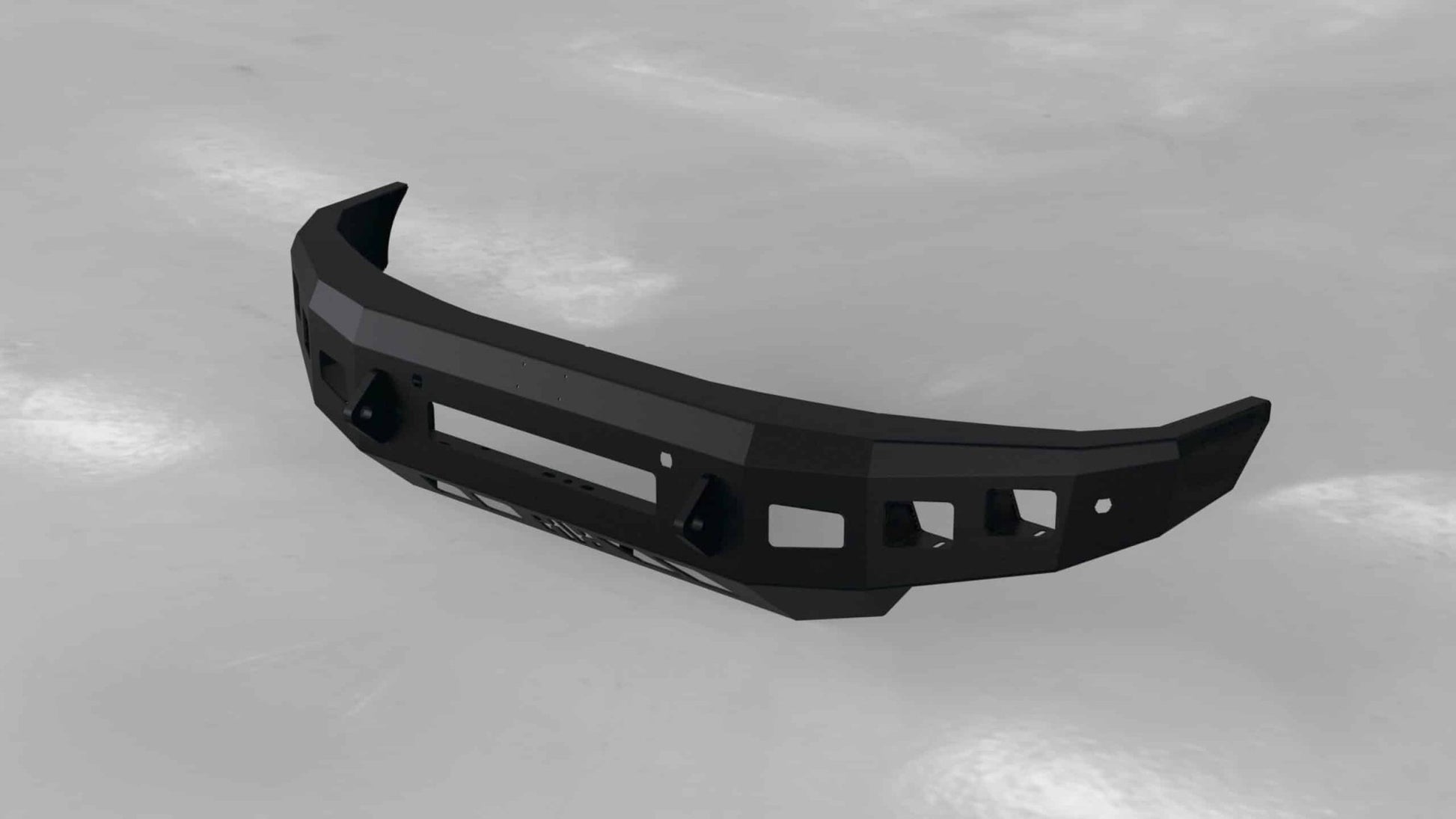 Hammerhead 600 - 56 - 0891 Nissan Titan 2016 - 2019 Front Non - Winch Bumper Low Profile - Rugged Truck Gear