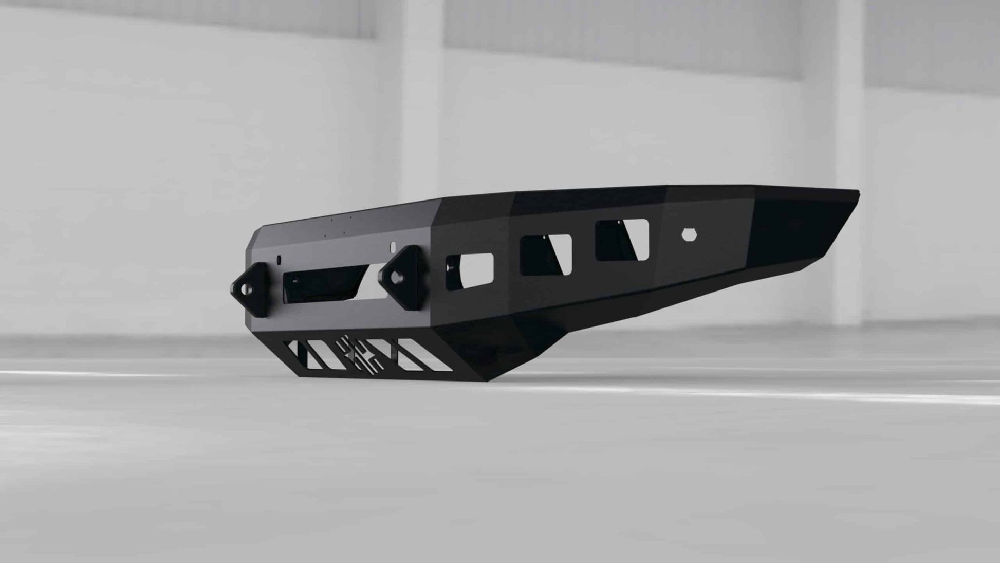Hammerhead 600 - 56 - 0891 Nissan Titan 2016 - 2019 Front Non - Winch Bumper Low Profile - Rugged Truck Gear