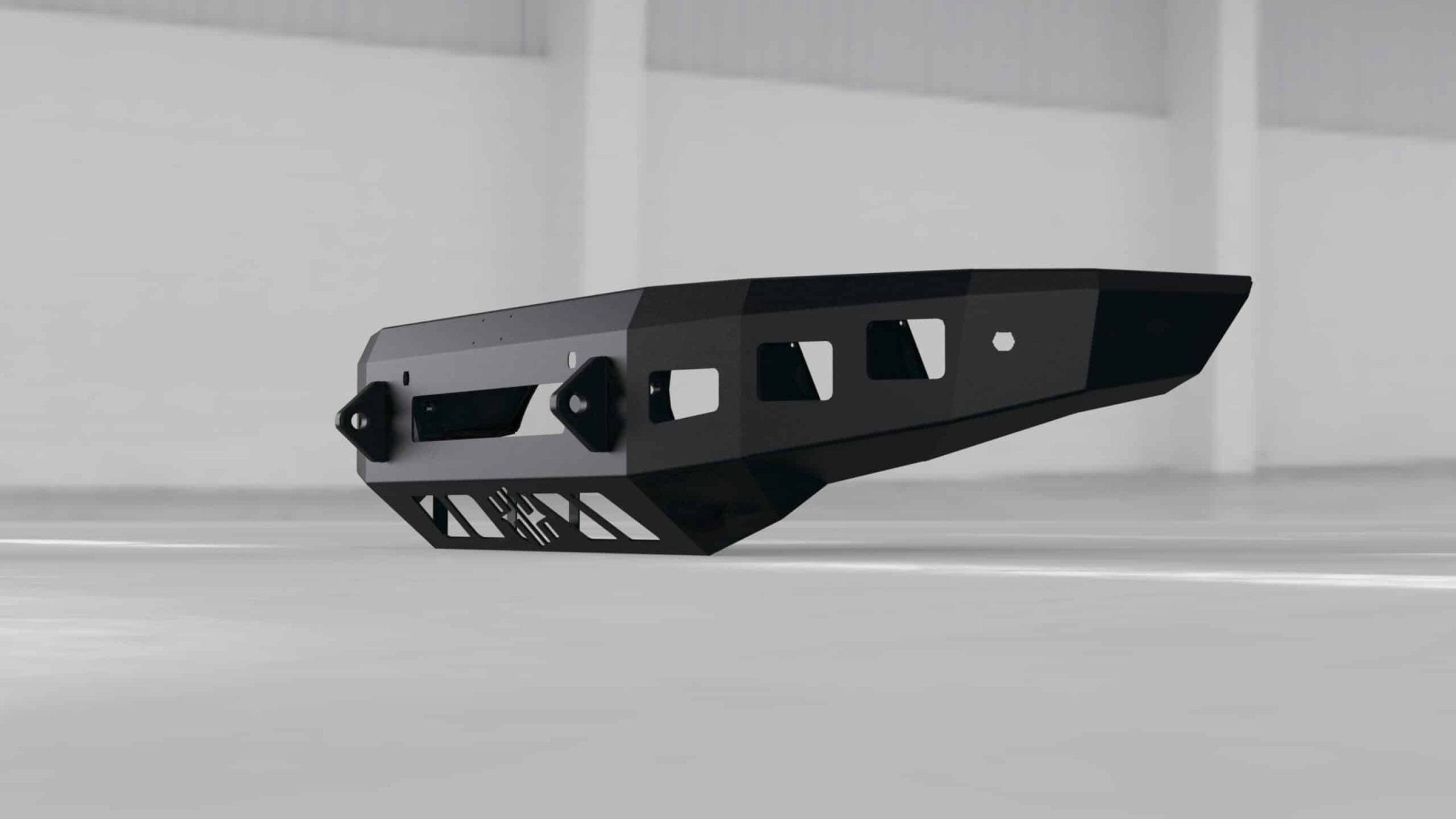 Hammerhead 600 - 56 - 0891 Nissan Titan 2016 - 2019 Front Non - Winch Bumper Low Profile - Rugged Truck Gear