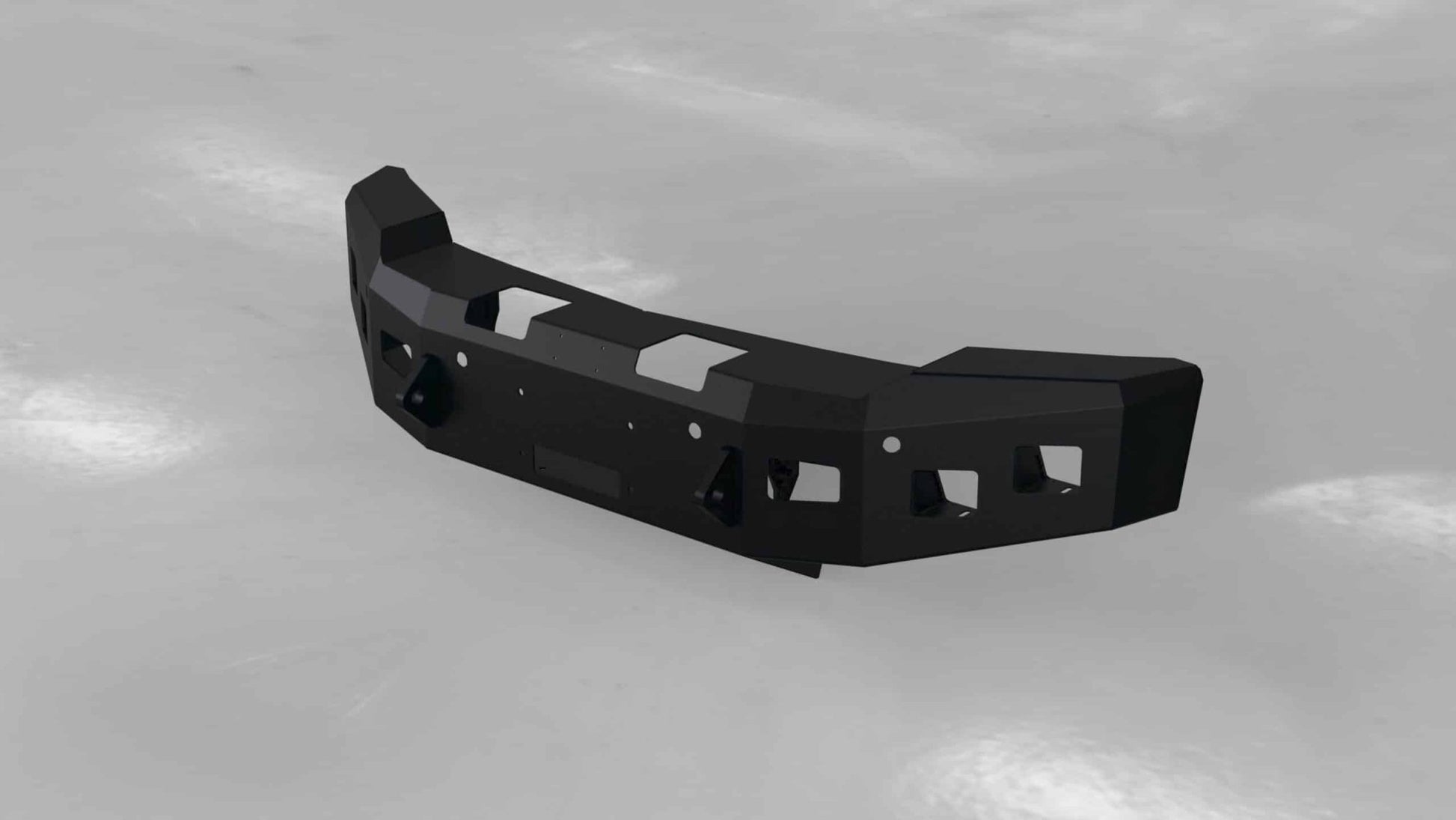 Hammerhead 600 - 56 - 0893 2019 - 2021 Chevy Silverado 1500 Front Winch Bumper Low Profile - Rugged Truck Gear