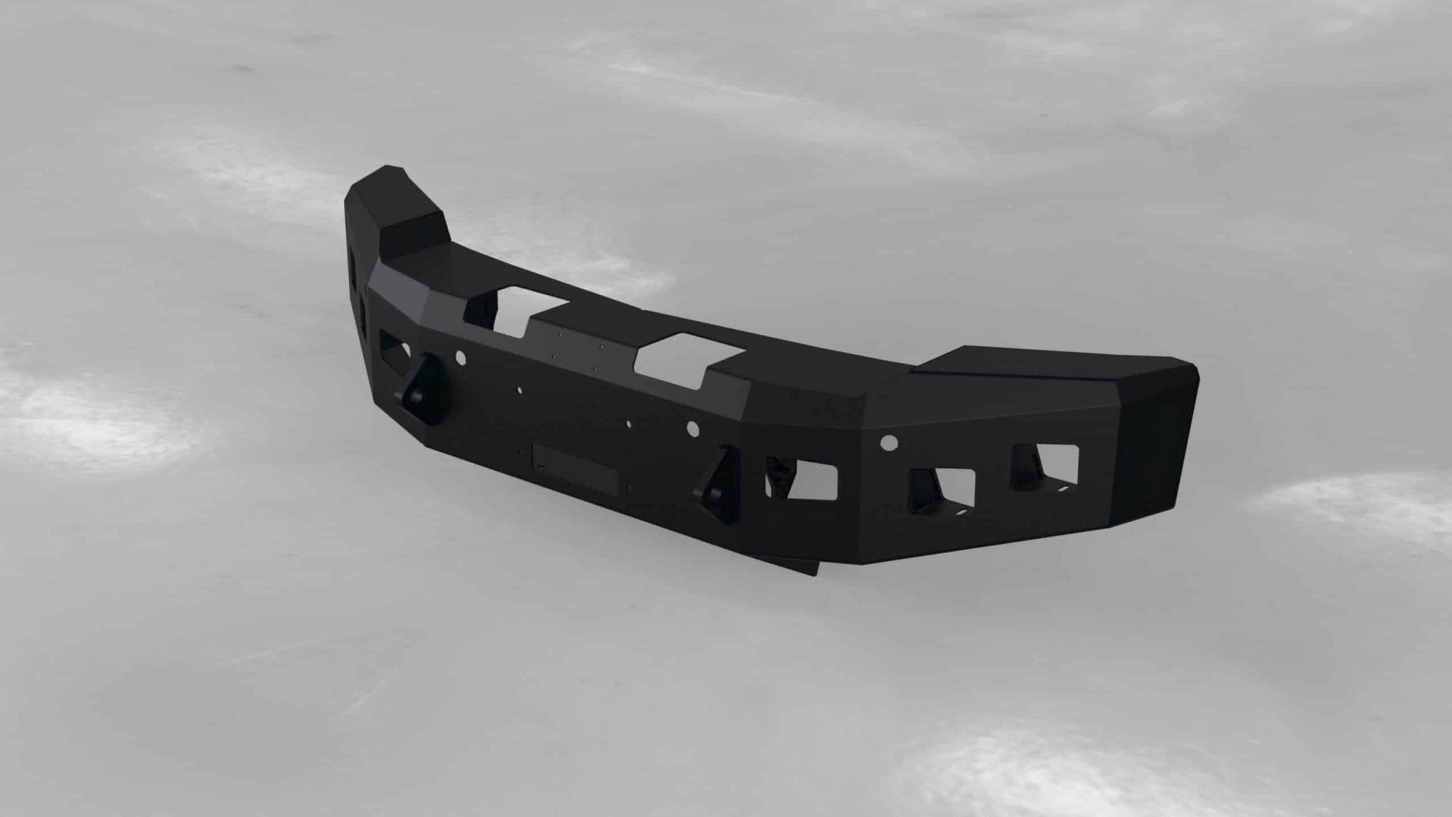 Hammerhead 600 - 56 - 0893 2019 - 2021 Chevy Silverado 1500 Front Winch Bumper Low Profile - Rugged Truck Gear