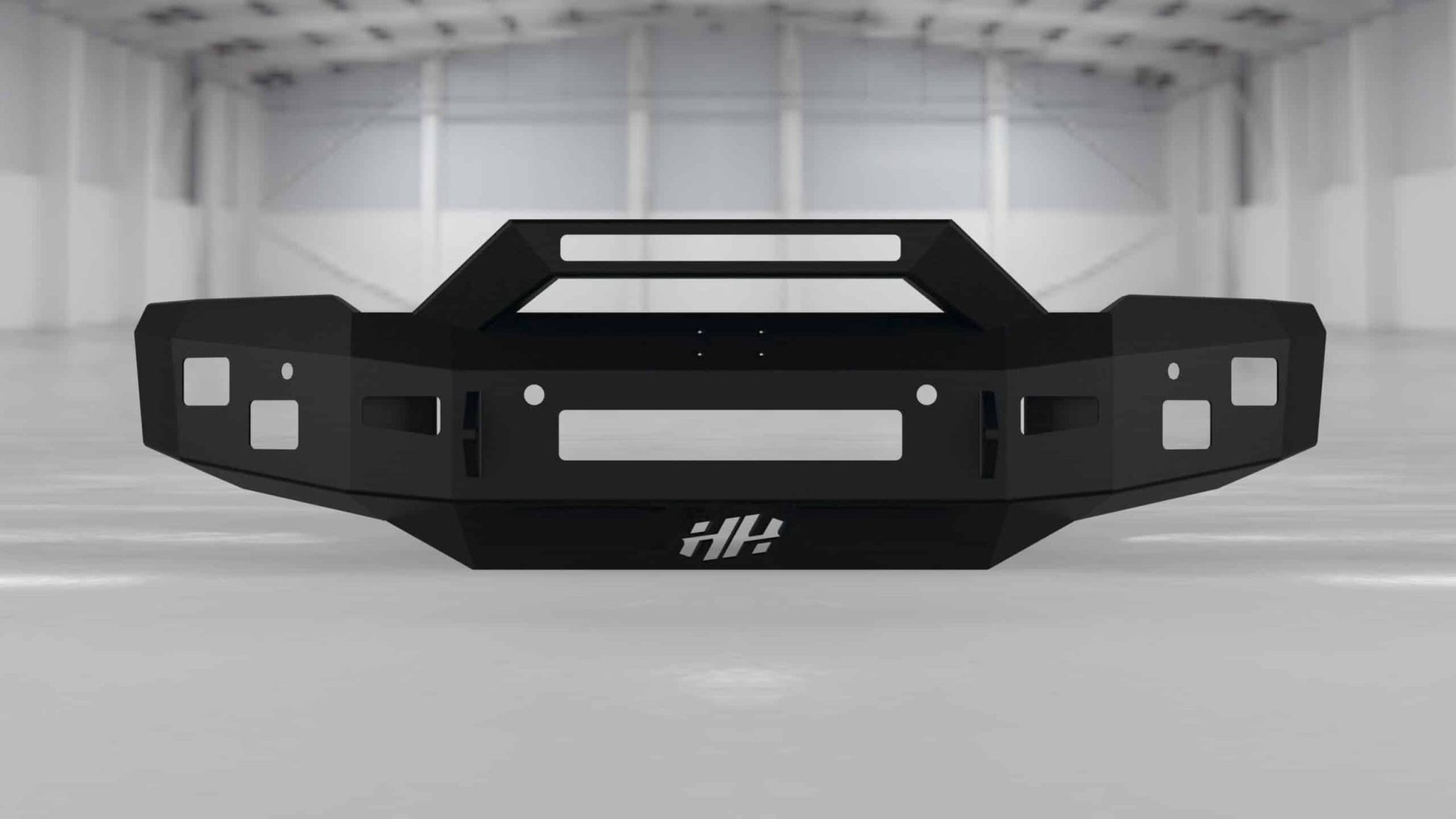 Hammerhead 600 - 56 - 0894 2015 - 2019 Chevy Silverado 2500/3500 Front Non - Winch Bumper Formed Pre - Runner - Rugged Truck Gear