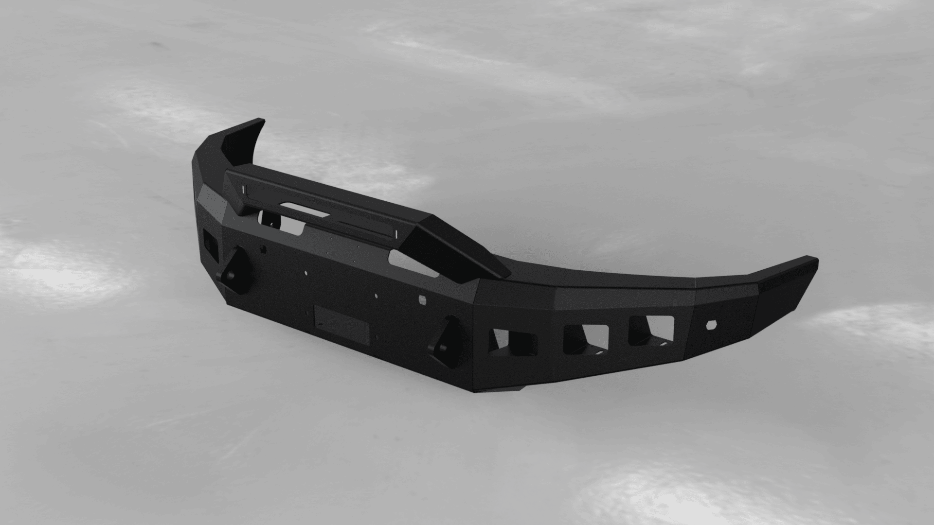 Hammerhead 600 - 56 - 0904 Nissan Titan 2016 - 2019 Front Non - Winch Bumper Formed Pre - Runner - Rugged Truck Gear