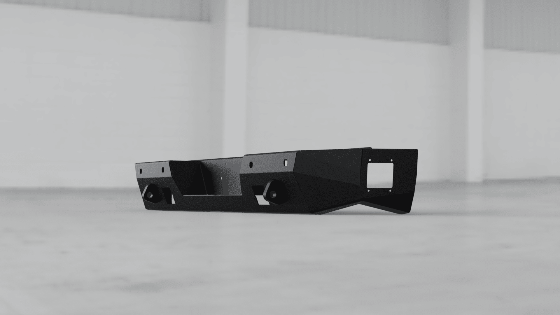 Hammerhead 600 - 56 - 0908 Nissan Titan XD 2016 - 2019 Rear Bumper with Sensors - Rugged Truck Gear