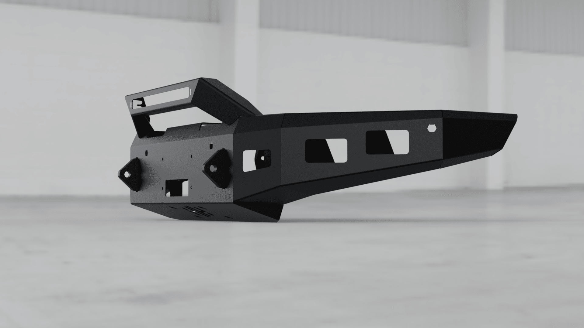 Hammerhead 600 - 56 - 0910 Nissan Titan XD 2016 - 2019 Front Winch Bumper Formed Pre - Runner - Rugged Truck Gear