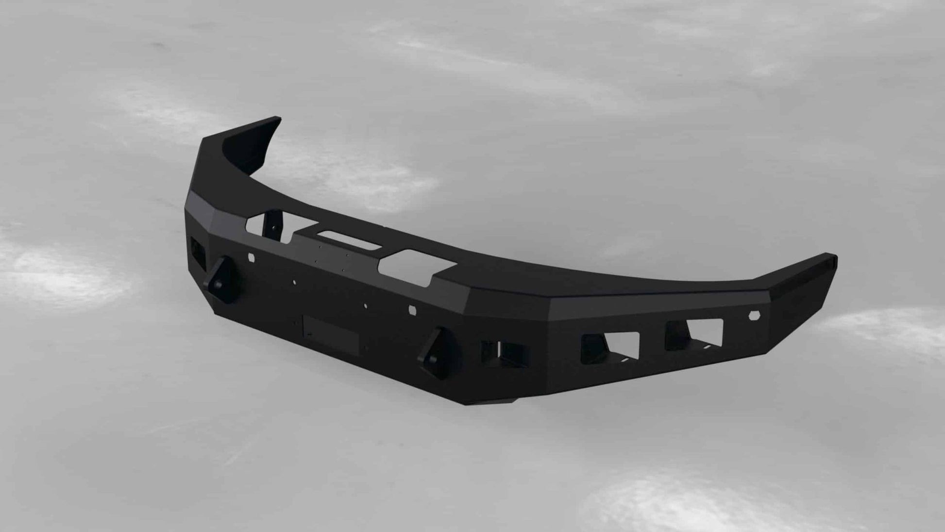 Hammerhead 600 - 56 - 0911 Nissan Titan XD 2016 - 2019 Front Winch Bumper Low Profile - Rugged Truck Gear