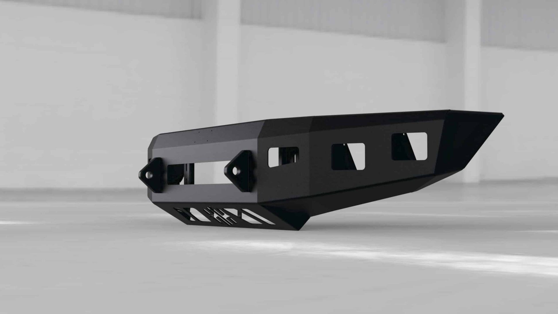 Hammerhead 600 - 56 - 0913 Ford F150/F250/F350 1992 - 1996 Front Non - Winch Bumper Low Profile - Rugged Truck Gear