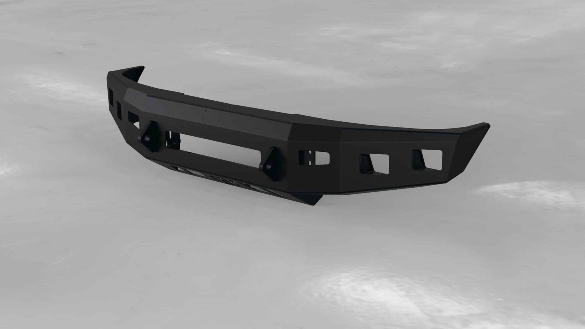 Hammerhead 600 - 56 - 0913 Ford F150/F250/F350 1992 - 1996 Front Non - Winch Bumper Low Profile - Rugged Truck Gear
