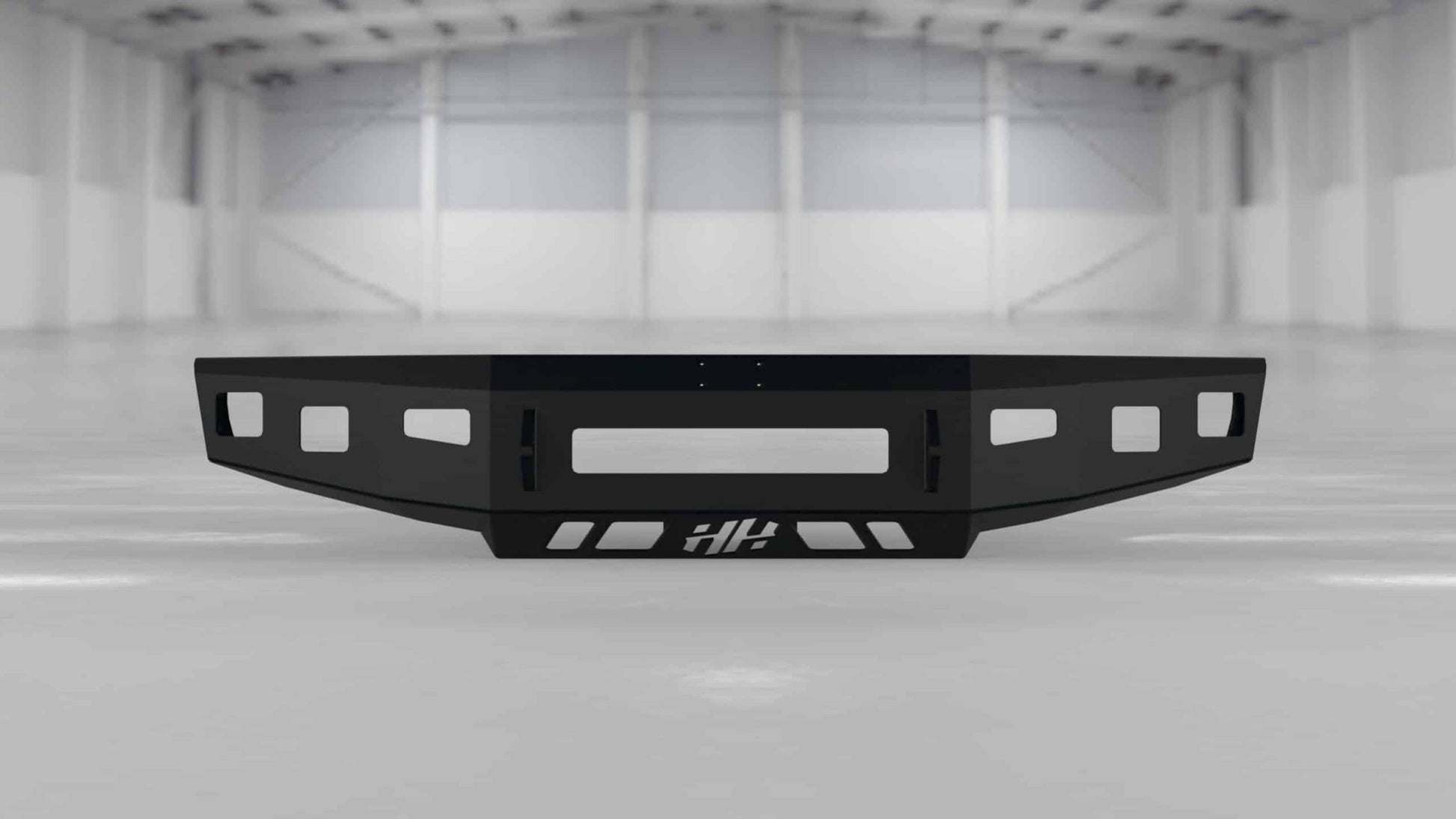 Hammerhead 600 - 56 - 0913 Ford F150/F250/F350 1992 - 1996 Front Non - Winch Bumper Low Profile - Rugged Truck Gear