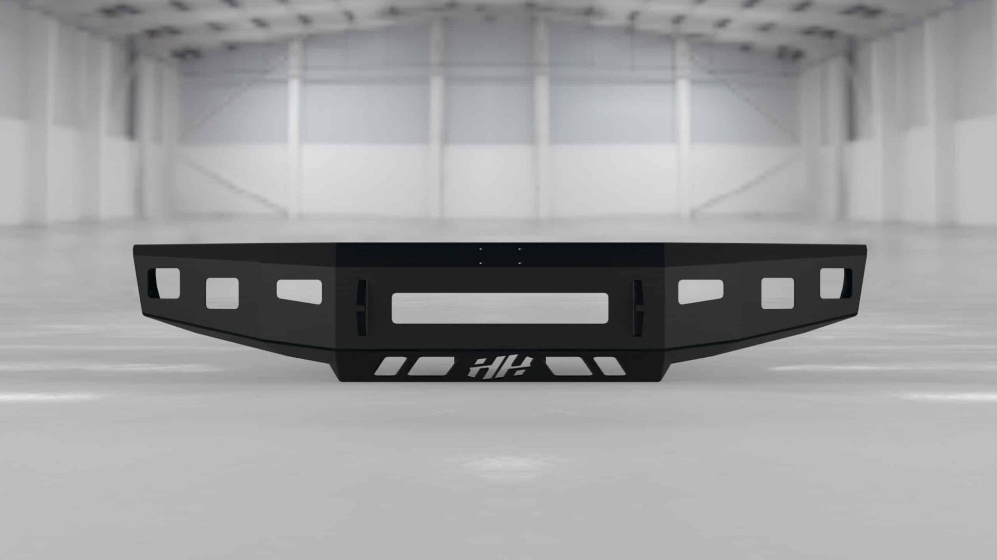 Hammerhead 600 - 56 - 0913 Ford F150/F250/F350 1992 - 1996 Front Non - Winch Bumper Low Profile - Rugged Truck Gear