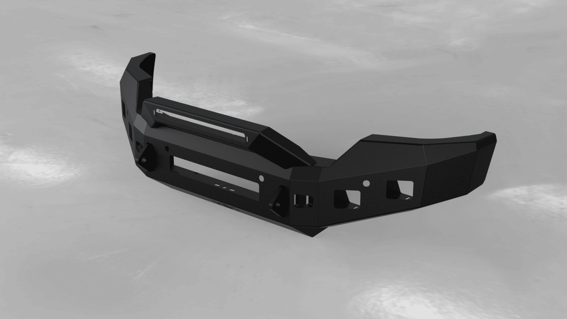 Hammerhead 600 - 56 - 0918 GMC Sierra 2500/3500 2015 - 2019 Front Non - Winch Bumper Formed Pre - Runner - Rugged Truck Gear