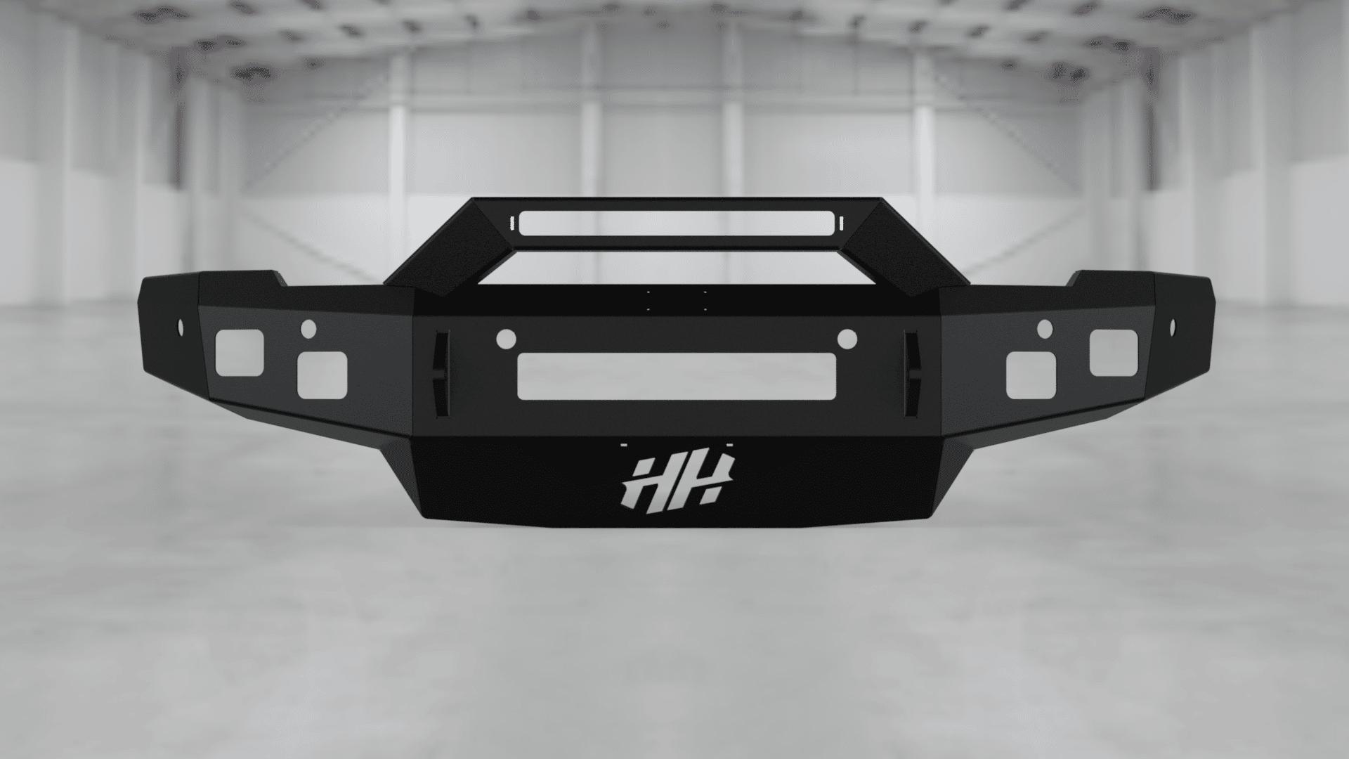 Hammerhead 600 - 56 - 0919 Ram 2500/3500/4500/5500 2010 - 2018 Front Non - Winch Bumper Formed Guard - Rugged Truck Gear