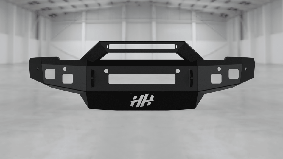 Hammerhead 600 - 56 - 0919 Ram 2500/3500/4500/5500 2010 - 2018 Front Non - Winch Bumper Formed Guard - Rugged Truck Gear