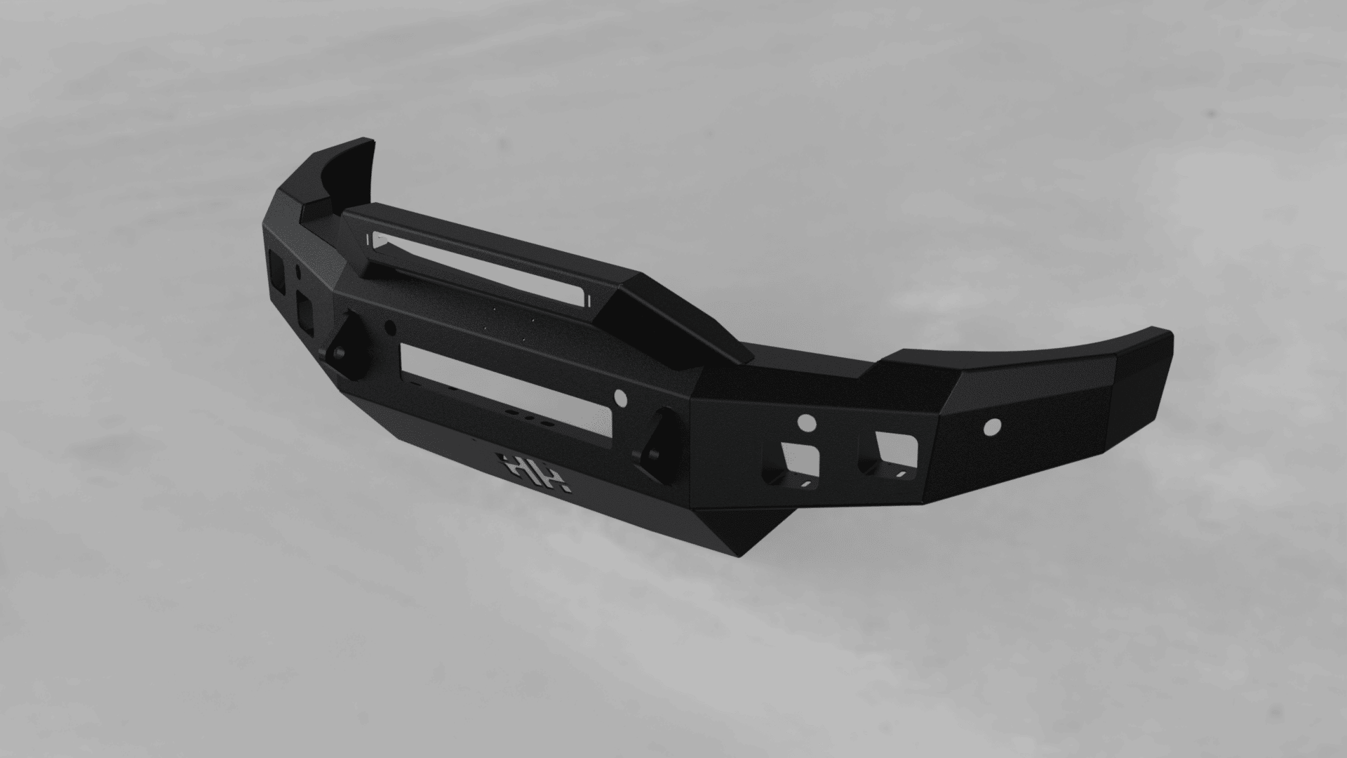 Hammerhead 600 - 56 - 0919 Ram 2500/3500/4500/5500 2010 - 2018 Front Non - Winch Bumper Formed Guard - Rugged Truck Gear