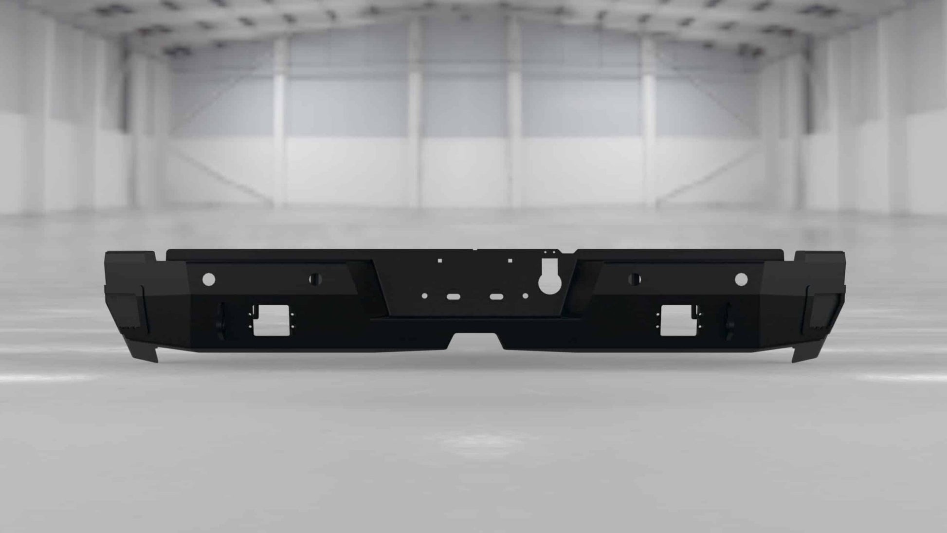 Hammerhead 600 - 56 - 0959 2019 - 2024 Ram 2500/3500/4500/5500 Flush Mount Rear Bumper with Sensors - Rugged Truck Gear