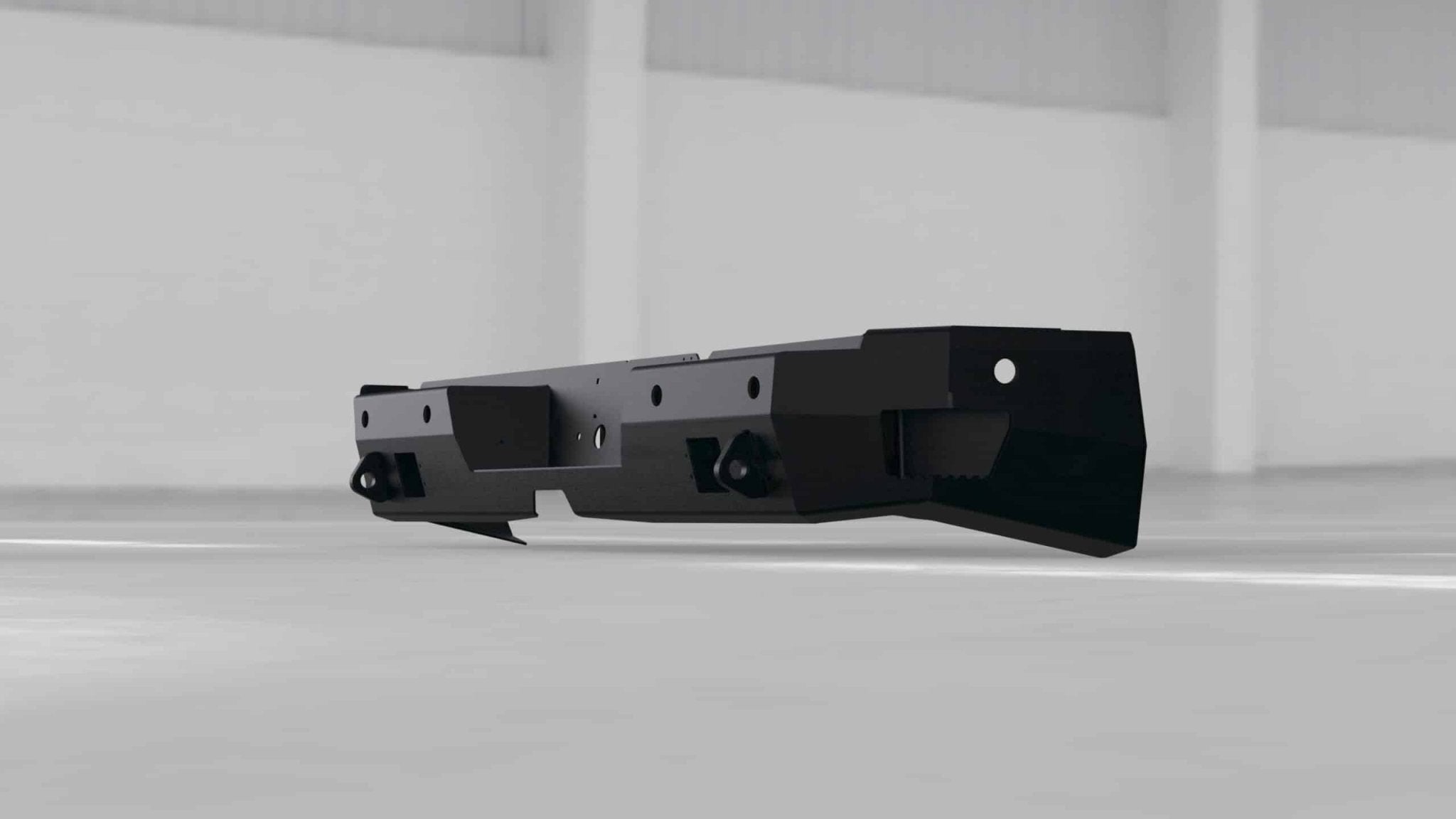 Hammerhead 600 - 56 - 0959 2019 - 2024 Ram 2500/3500/4500/5500 Flush Mount Rear Bumper with Sensors - Rugged Truck Gear