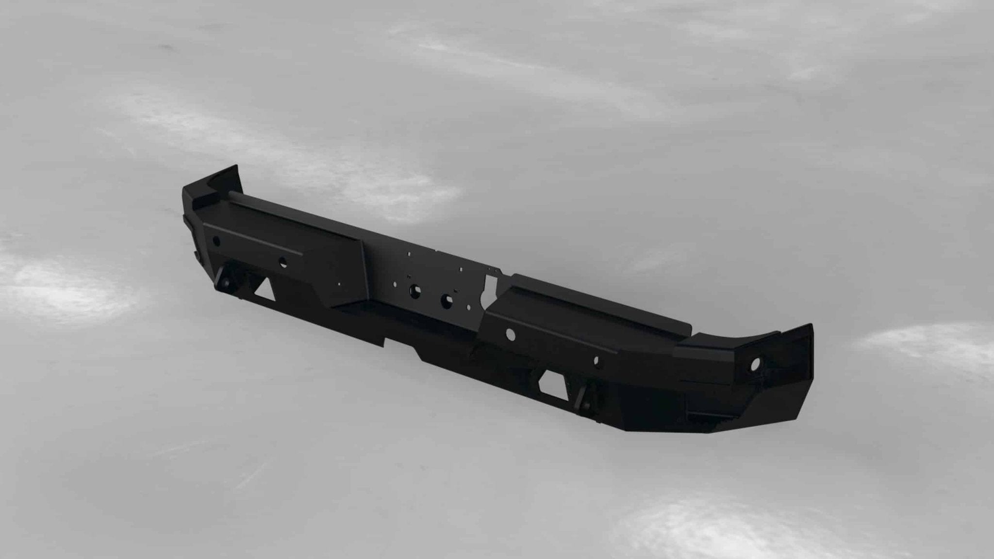 Hammerhead 600 - 56 - 0959 2019 - 2024 Ram 2500/3500/4500/5500 Flush Mount Rear Bumper with Sensors - Rugged Truck Gear