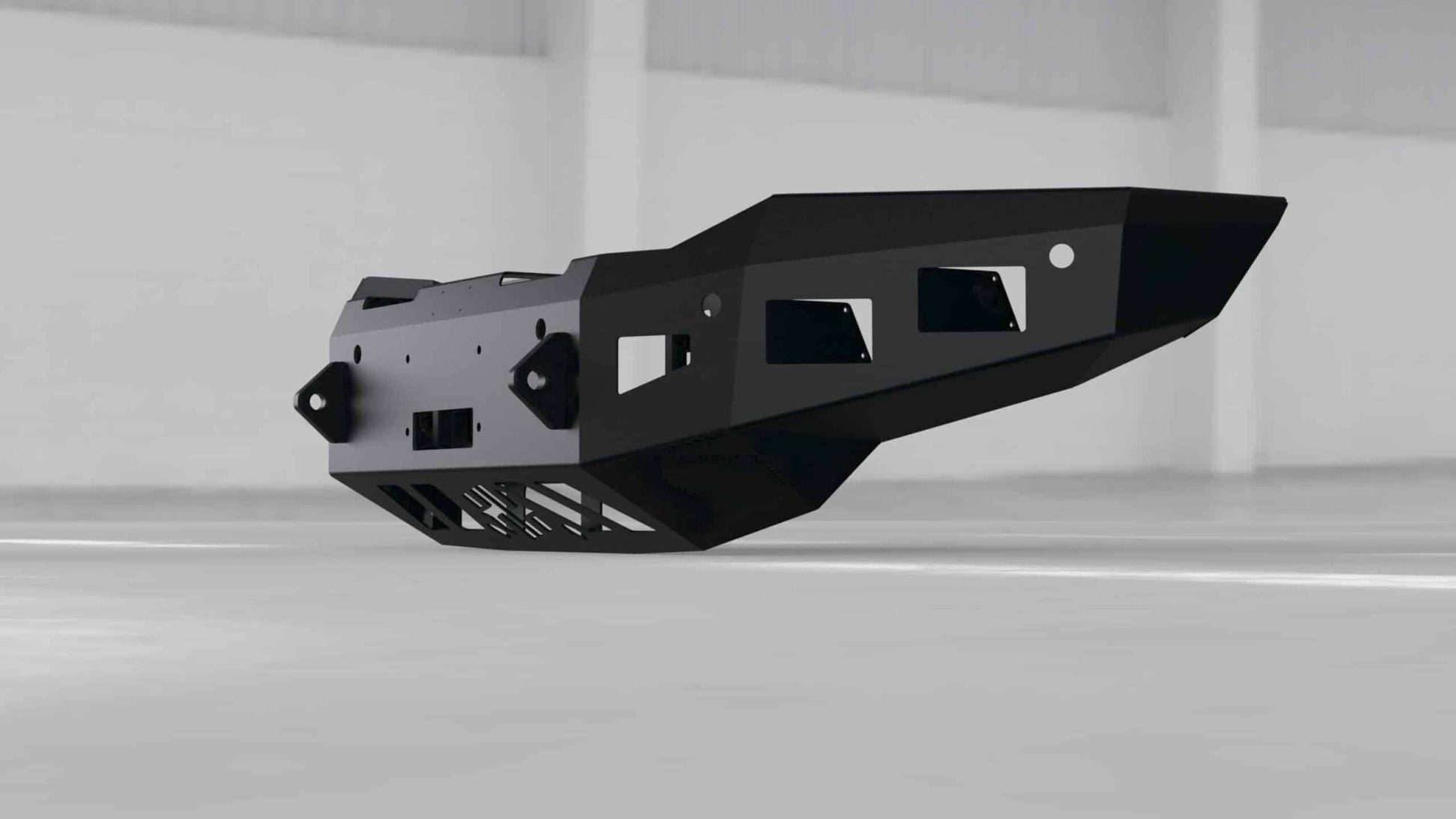 Hammerhead 600 - 56 - 0960 2019 - 2023 Ram 2500/3500/4500/5500 Front Winch Bumper Low Profile - Rugged Truck Gear