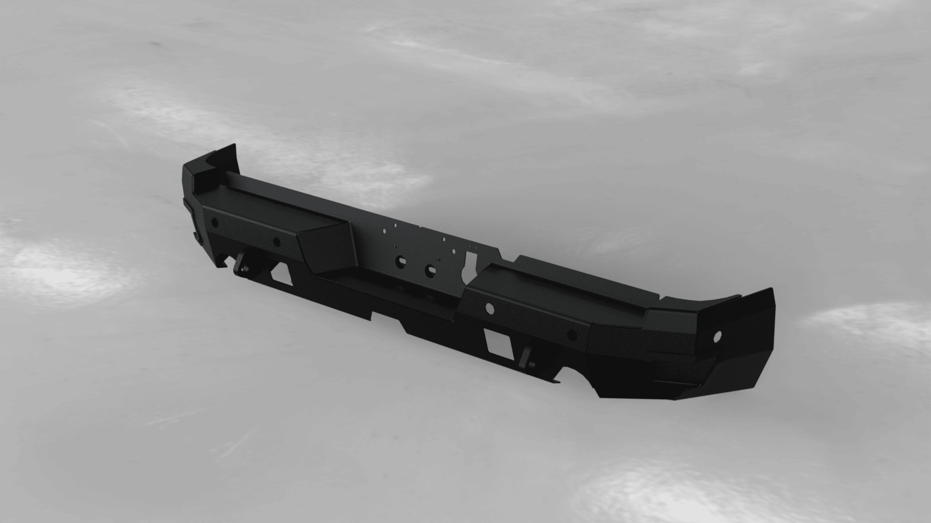 Hammerhead 600 - 56 - 0969 2019 - 2024 Ram 1500 Flush Mount Rear Bumper with Sensors - Rugged Truck Gear