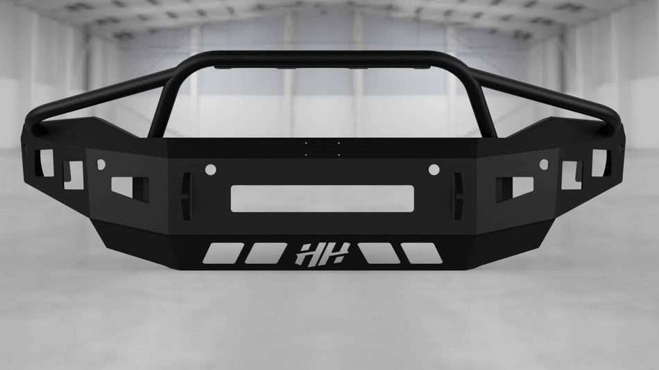 Hammerhead 600 - 56 - 0971 2019 - 2023 Ram 2500/3500/4500/5500 Front Non - Winch Bumper Pre - Runner - Rugged Truck Gear