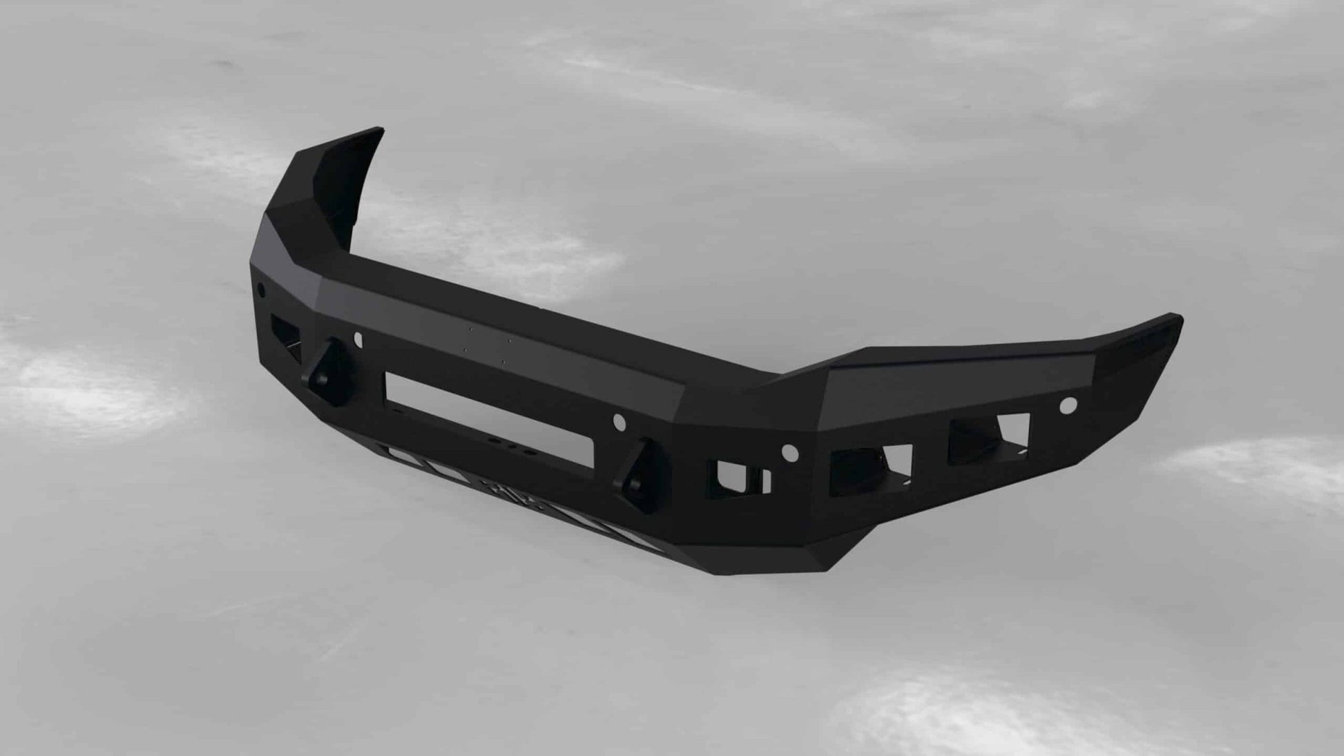 Hammerhead 600 - 56 - 0972 2019 - 2023 Ram 2500/3500/4500/5500 Front Non - Winch Bumper Low Profile - Rugged Truck Gear