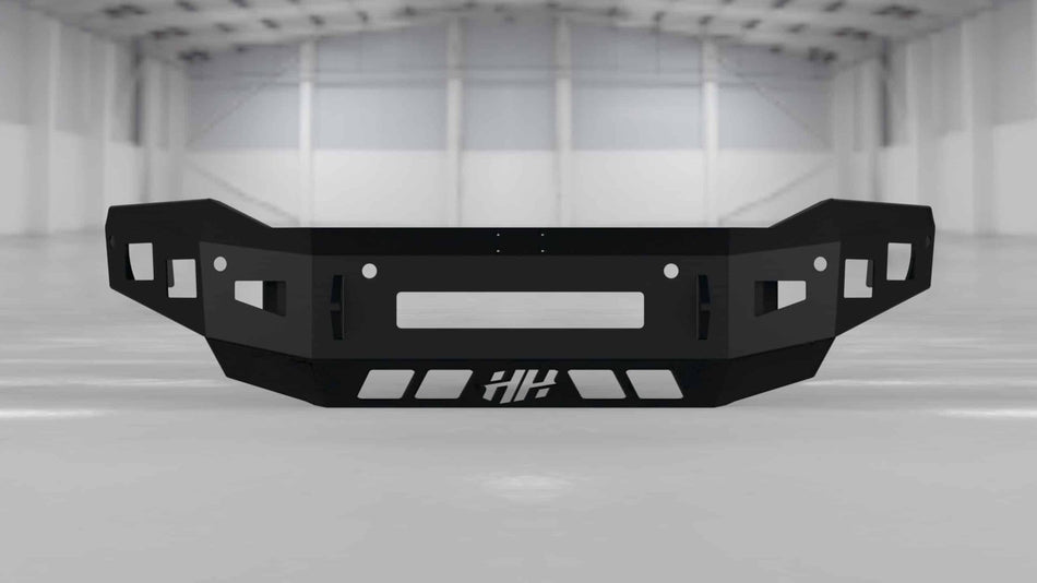 Hammerhead 600 - 56 - 0972 2019 - 2023 Ram 2500/3500/4500/5500 Front Non - Winch Bumper Low Profile - Rugged Truck Gear