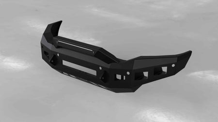 Hammerhead 600 - 56 - 0973 2019 - 2023 Ram 2500/3500/4500/5500 Front Non - Winch Bumper Formed Guard - Rugged Truck Gear