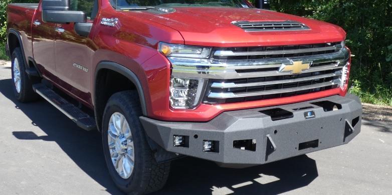 Hammerhead 600 - 56 - 0974 2020 - 2023 Chevy Silverado 2500/3500 Front Winch Bumper Low Profile - Rugged Truck Gear