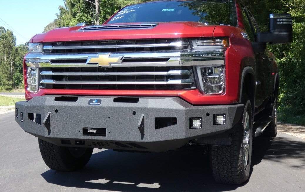 Hammerhead 600 - 56 - 0974 2020 - 2023 Chevy Silverado 2500/3500 Front Winch Bumper Low Profile - Rugged Truck Gear