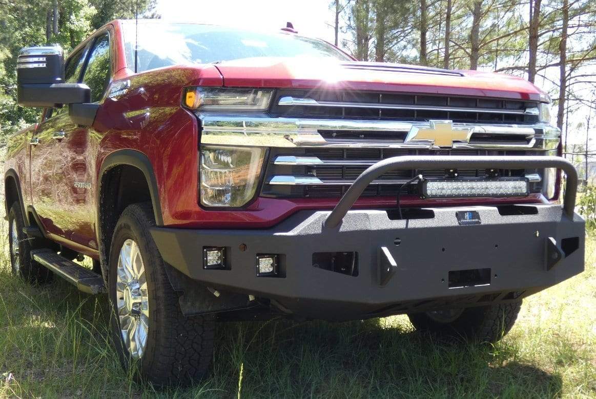 Hammerhead 600 - 56 - 0976 2020 - 2023 Chevy Silverado 2500/3500 Front Winch Bumper Pre - Runner - Rugged Truck Gear