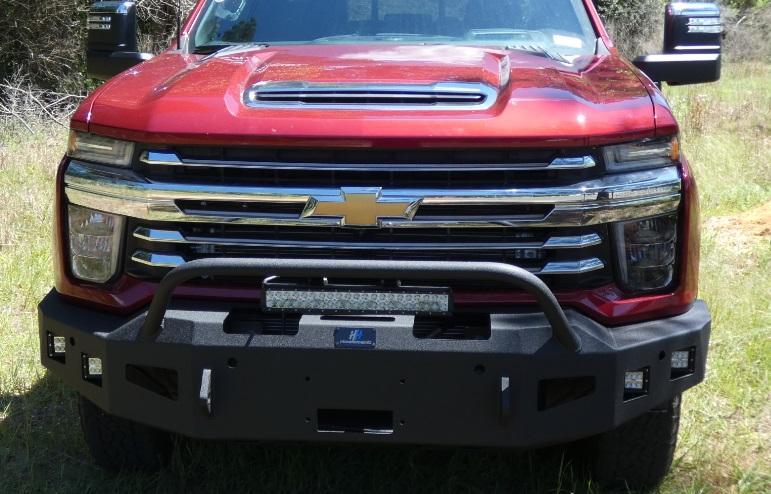 Hammerhead 600 - 56 - 0976 2020 - 2023 Chevy Silverado 2500/3500 Front Winch Bumper Pre - Runner - Rugged Truck Gear