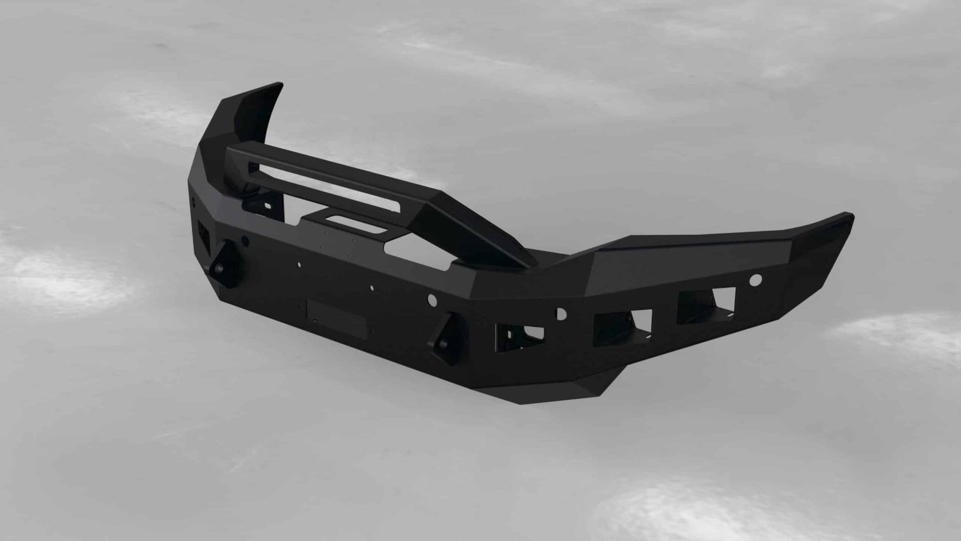 Hammerhead 600 - 56 - 0989 2019 - 2023 Ram 2500/3500/4500/5500 Front Winch Bumper Formed Guard - Rugged Truck Gear