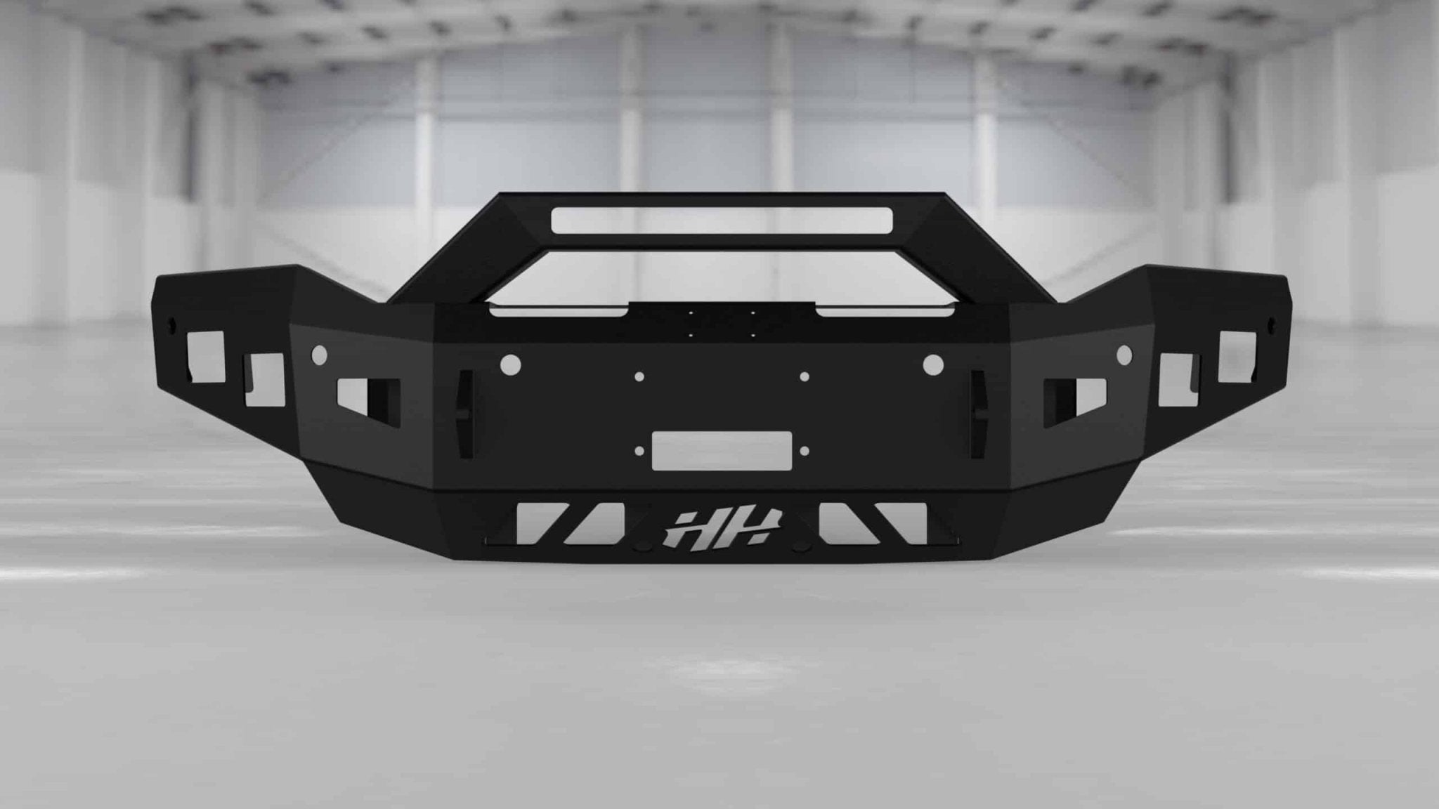 Hammerhead 600 - 56 - 0989 2019 - 2023 Ram 2500/3500/4500/5500 Front Winch Bumper Formed Guard - Rugged Truck Gear