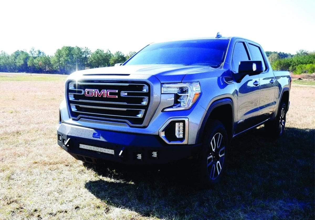 Hammerhead 600 - 56 - 0998 GMC Sierra 1500 2019 - 2021 Front Non - Winch Bumper Low Profile - Rugged Truck Gear