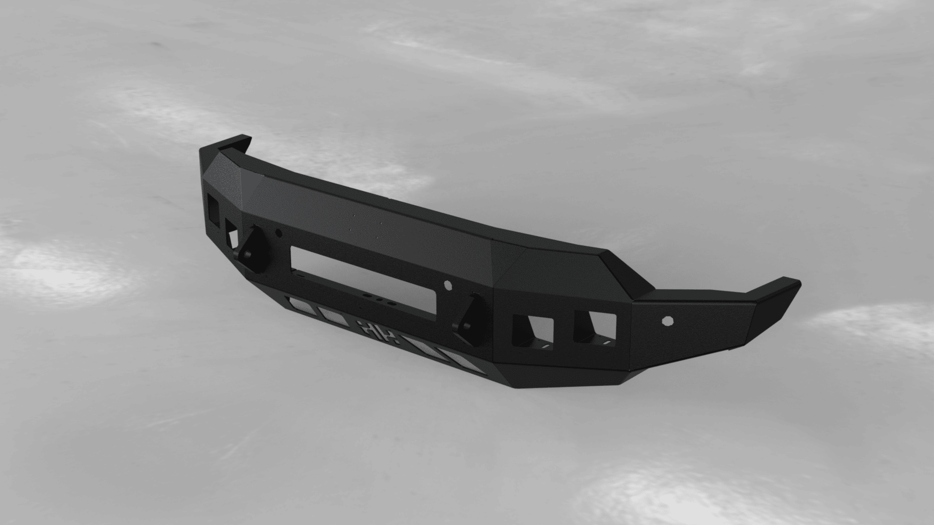 Hammerhead 600 - 56 - 0998 GMC Sierra 1500 2019 - 2021 Front Non - Winch Bumper Low Profile - Rugged Truck Gear