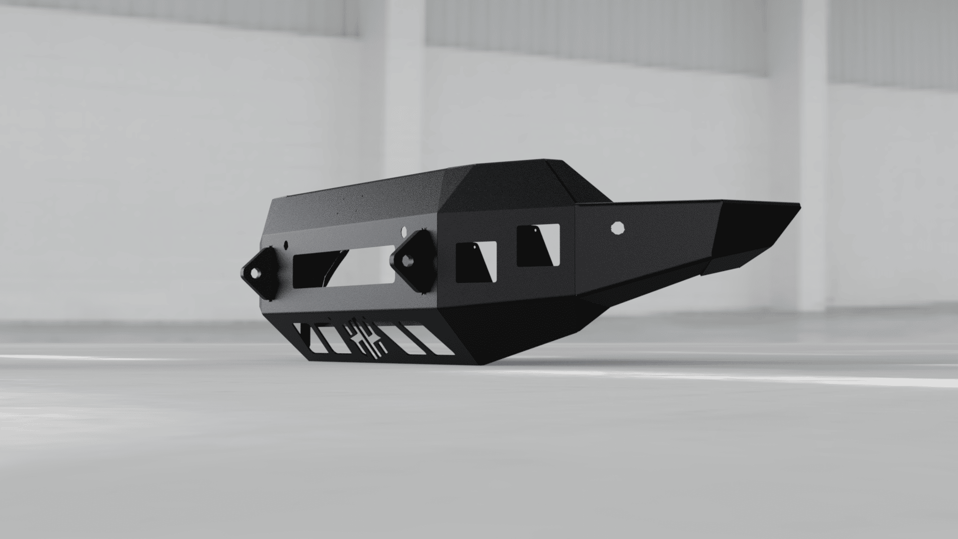 Hammerhead 600 - 56 - 0998 GMC Sierra 1500 2019 - 2021 Front Non - Winch Bumper Low Profile - Rugged Truck Gear