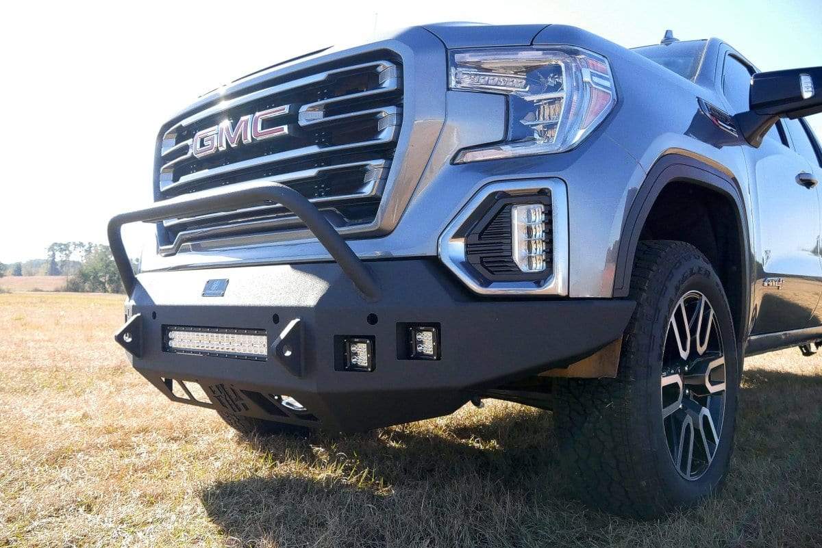 Hammerhead 600 - 56 - 0999 GMC Sierra 1500 2019 - 2021 Front Non - Winch Bumper Pre - Runner - Rugged Truck Gear