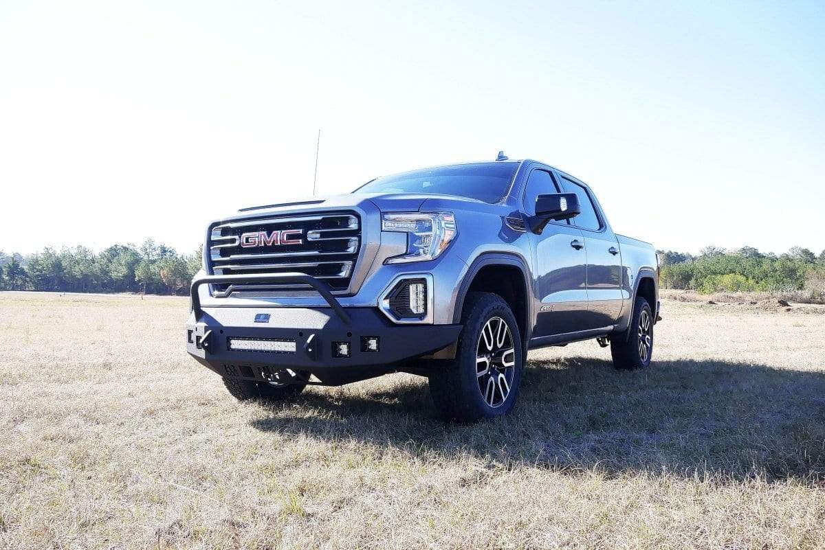 Hammerhead 600 - 56 - 0999 GMC Sierra 1500 2019 - 2021 Front Non - Winch Bumper Pre - Runner - Rugged Truck Gear