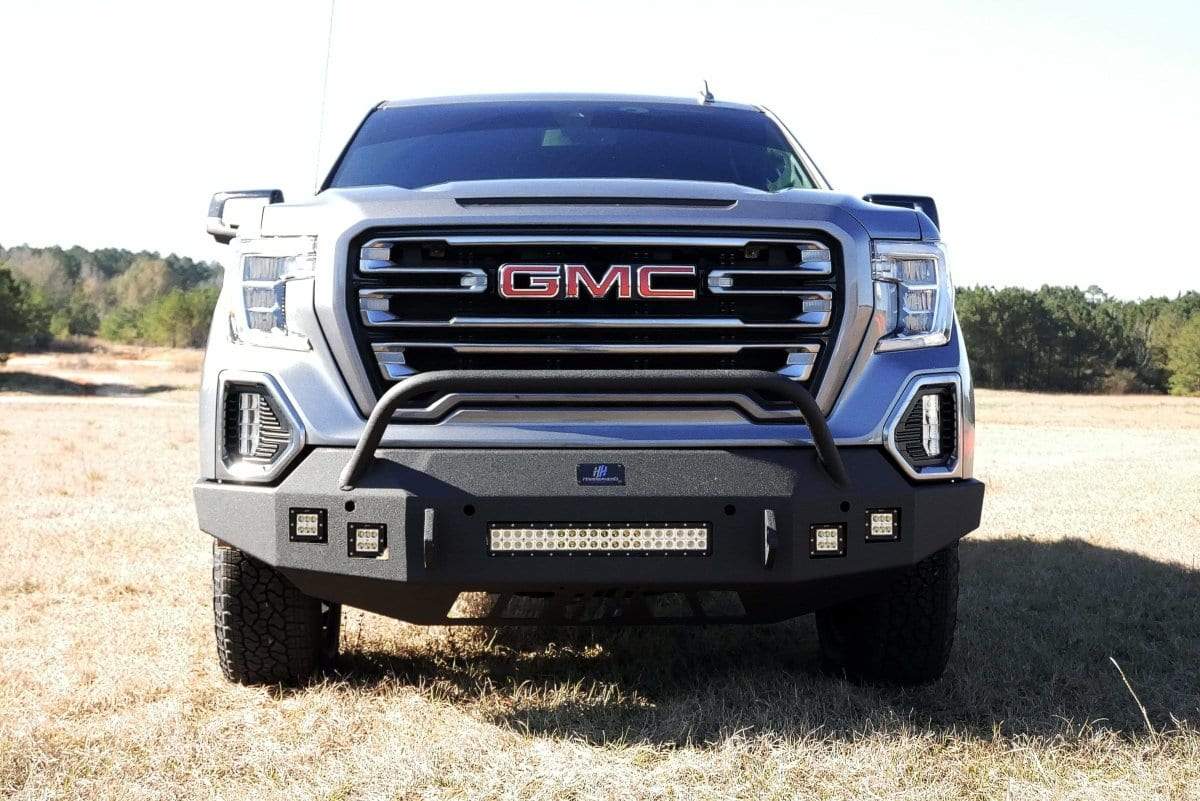 Hammerhead 600 - 56 - 0999 GMC Sierra 1500 2019 - 2021 Front Non - Winch Bumper Pre - Runner - Rugged Truck Gear