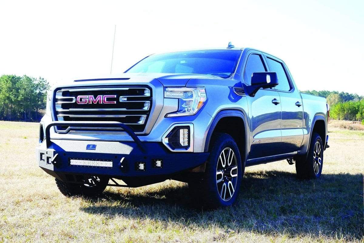 Hammerhead 600 - 56 - 0999 GMC Sierra 1500 2019 - 2021 Front Non - Winch Bumper Pre - Runner - Rugged Truck Gear