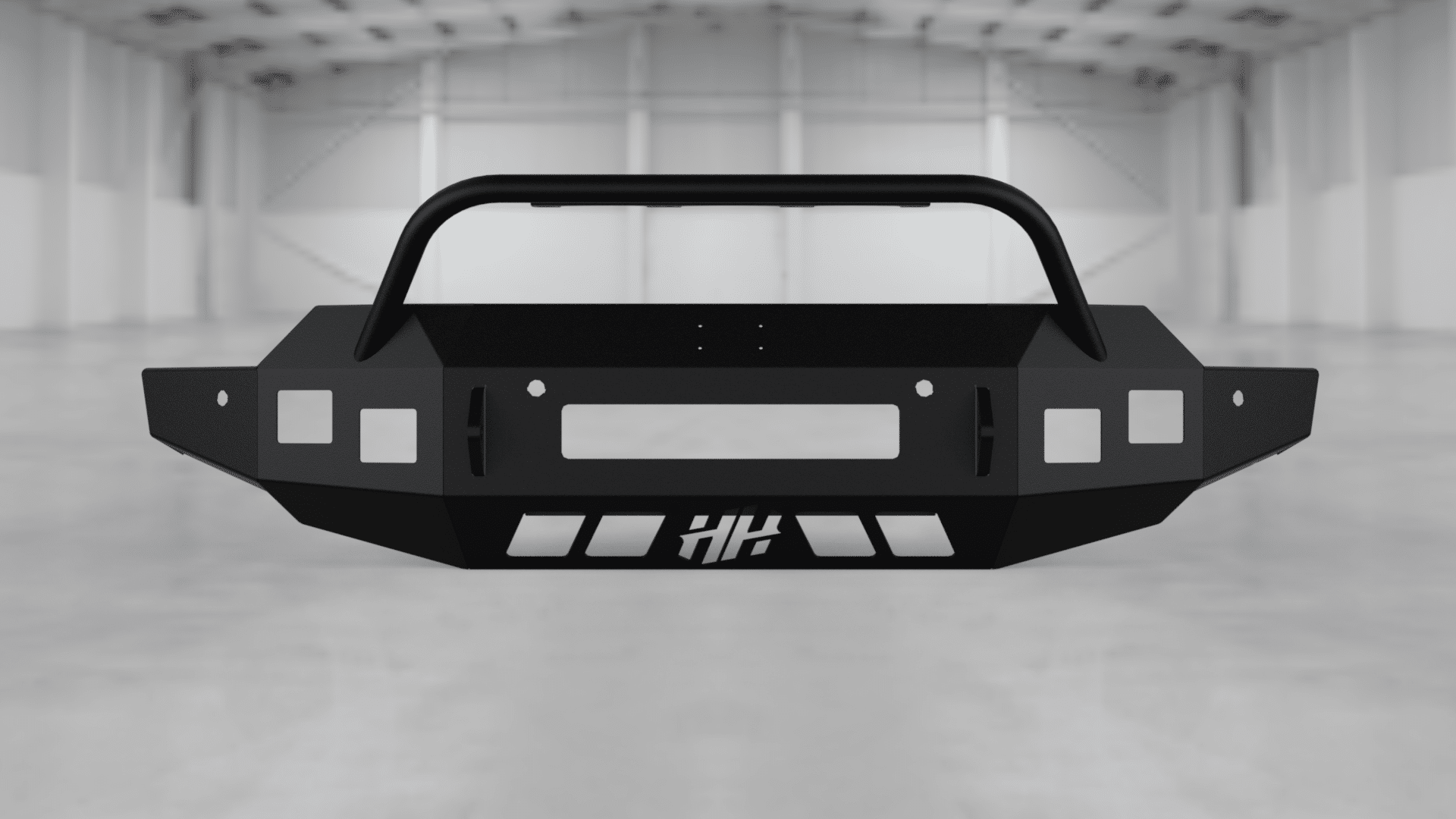 Hammerhead 600 - 56 - 0999 GMC Sierra 1500 2019 - 2021 Front Non - Winch Bumper Pre - Runner - Rugged Truck Gear